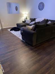 rustic brown living room flooring with