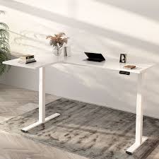 Import quality white standing desk supplied by experienced manufacturers at global sources. L Shaped Standing Desk E1l Flexispot