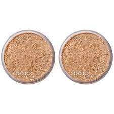 2 x asap pure mineral makeup two 8g