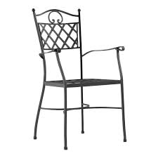 Armchair Chair In Wrought Iron