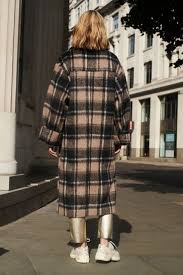 Buy Longline Check Coat From Next