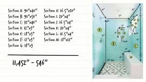 calculate tile needed for your bathroom