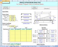 single span beam continuous span