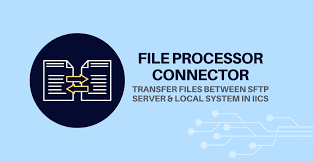 sftp server and local system in iics