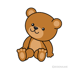 relaxing teddy bear clip art free png