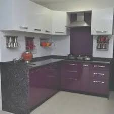 modern semi modular kitchen design