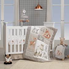 Painted Forest 4 Piece Crib Bedding Set