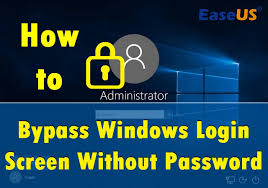 how to byp windows login screen