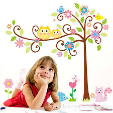 Купить Детский стена наклейка Сова картинки для детей виниловые обои для  детской ребенка в детский сад-ясли в интернет-магазине с бесплатной  доставкой из Китая, низкие цены | Nazya.com