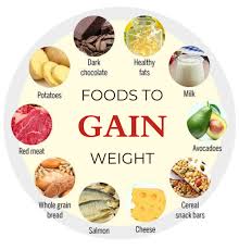 seven best food items to gain weight