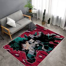 hero academia anime carpet anime rug