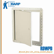 Installed Drywall Access Door