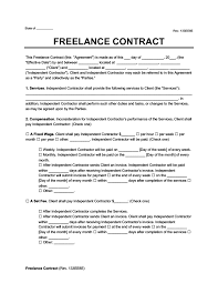 free freelance contract template pdf