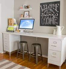 I can't just call it one thing. 22 Diy Computer Desk Ideas That Make More Spirit Work Enthusiasthome Diy Computer Desk File Cabinet Desk Diy File Cabinet Desk