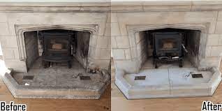 Stone Fireplace Cleaning And Sealing