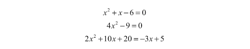 solving equations by factoring