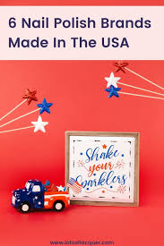 nail polish brands made in the usa