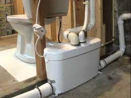 Basement toilets actually come in many varieties. Liberty Pumps Ascent Ii 1 28 Gpf Macerating Toilet System Install A Bathroom Anywhere Basement Bathroom Remodeling Basement Bathroom Design Garage Bathroom