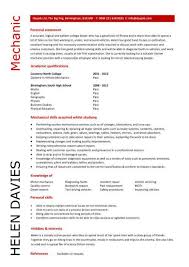 Write up repair orders and provide time and cost estimates. Student Entry Level Mechanic Resume Template