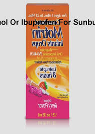 Tylenol Or Ibuprofen For Sunburn Pain Acetaminophen Or Ibuprofen For Earache