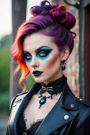 iconic goth makeup looks from insram