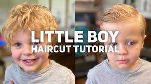 little boy haircut tutorial you