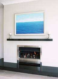 Gas Fireplace With Stainless Steel