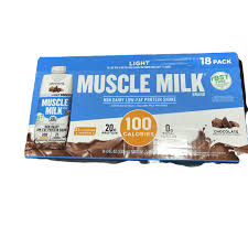 Muscle Milk Light Chocolate Shakes 11 Oz 18 Pack Shelhe