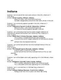 Plus, learn bonus facts about your favorite movies. I Is For Indiana Trivia Questions By A Is For America Tpt
