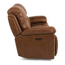 fenwick leather power reclining sofa w