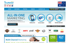 Au Trumpia Com Website Mobile Marketing Solution Including