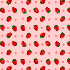 cute strawberry seamless pattern