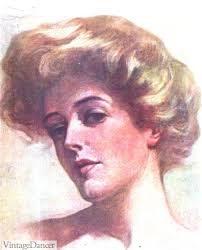1900 1910 edwardian makeup and beauty