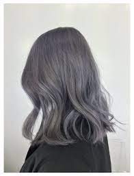 Dark grey granny hair balayage. Dark Gray Hair Dye And Color Developer Beauty Personal Care Hair On Carousell