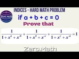 Solving Hard Math Problems Indices