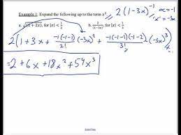 Binomial Theorem Negative Fractional