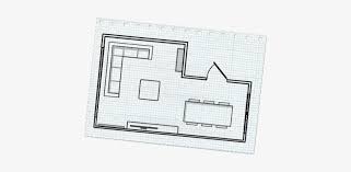 Graph Paper House Floor Plan On The