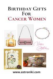 best birthday gifts for cancer woman to