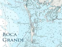 Pl4744 Boca Grande Gasparilla Island Nautical Chart