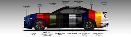 2022 ford mustang paint colors