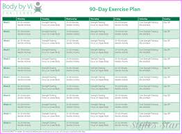 Weekly Exercise Plan For Weight Loss Star Styles