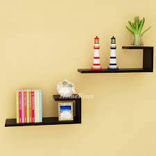 wall mounted book shelves contemporary