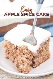 easy apple e cake a cake mix based