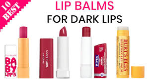 10 best lip balms for dark lips top