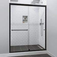 Shower Door Clear Tempered Glass