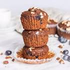 blueberry oatbran muffins