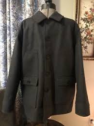 Details About Stormy Kromer Mackinaw Coat Men S Medium Charcoal New With Tags