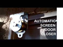Easy Diy Automatic Screen Door Closer