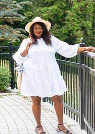 the best plus size white dresses to