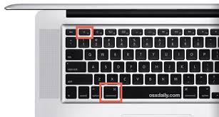 mac with a keyboard shortcut
